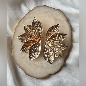 Leaf earrings M864